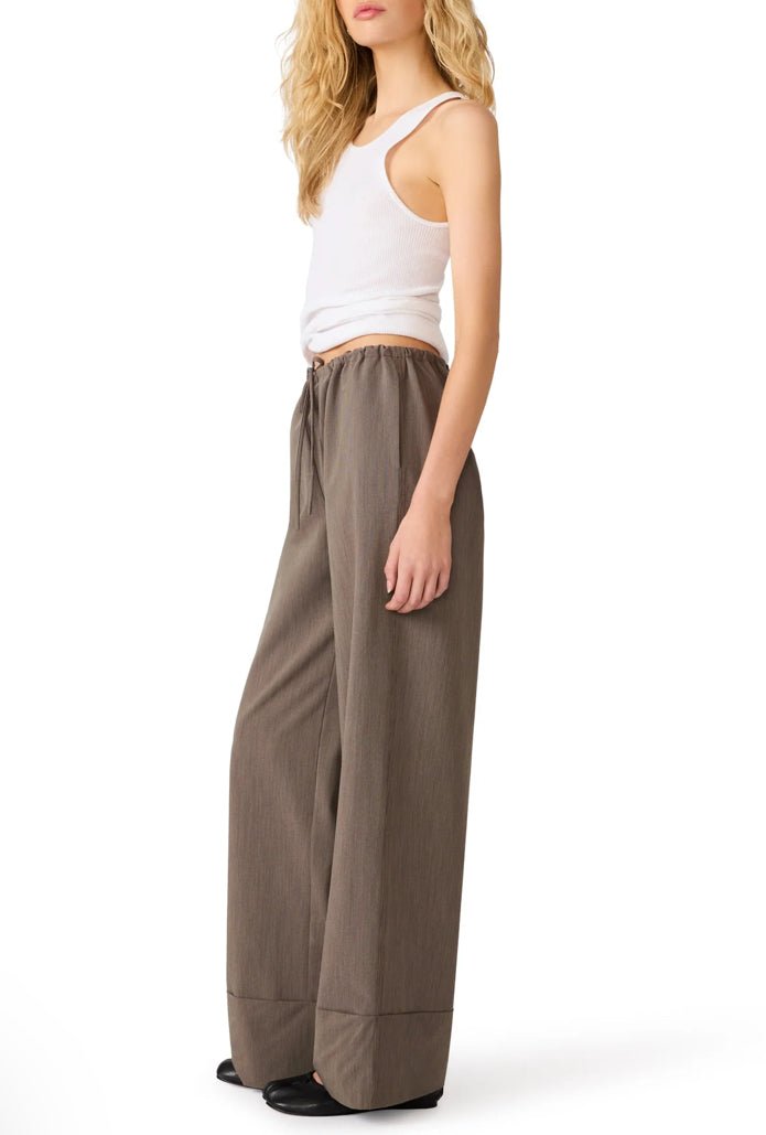 Steve Madden Idra Pant Walnut - Fleur-De-Lis Boutique