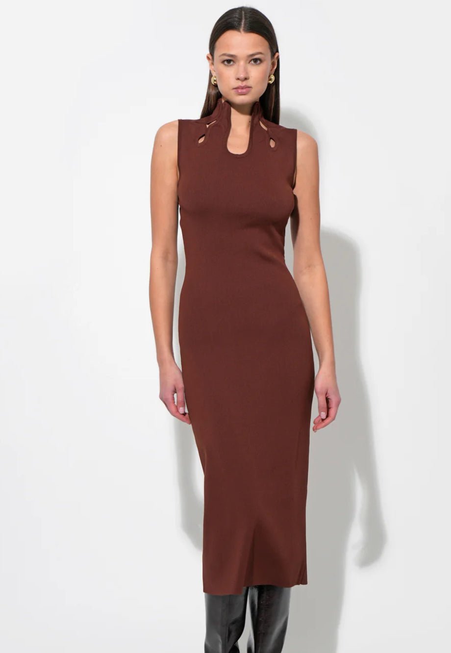 Heartloom Trish Cutout Midi Dress - Fleur - De - Lis Boutique