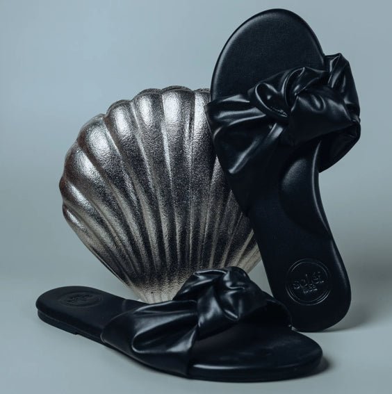 Solei Sea Nottie Sandals Black - Fleur - De - Lis Boutique