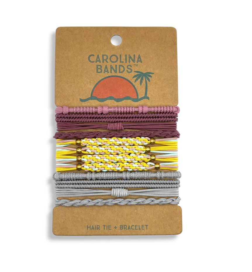 Carolina Bands Folly Hair Ties
