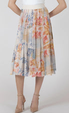 Black Tape Pleated Flower Skirt Flower Patch - Fleur - De - Lis Boutique