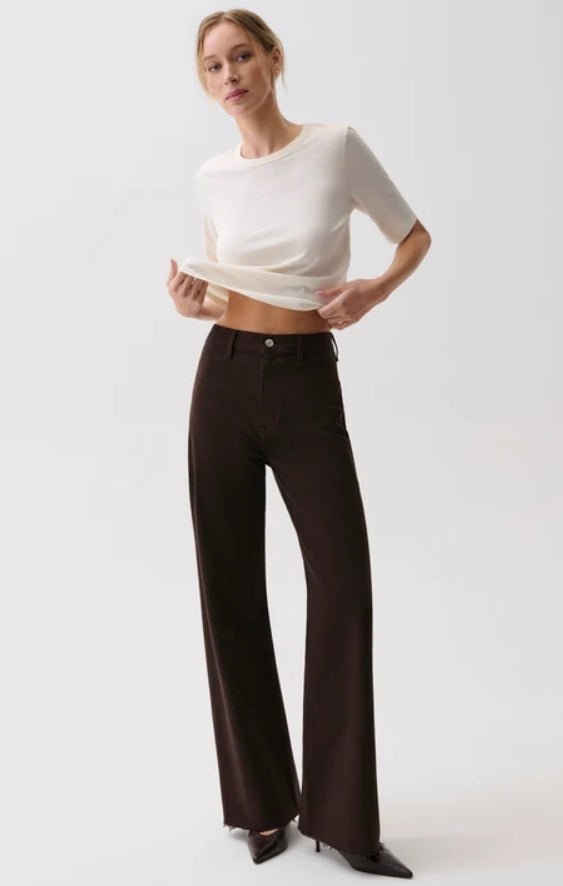 Pistola Penny High Rise Mocha - Fleur-De-Lis Boutique