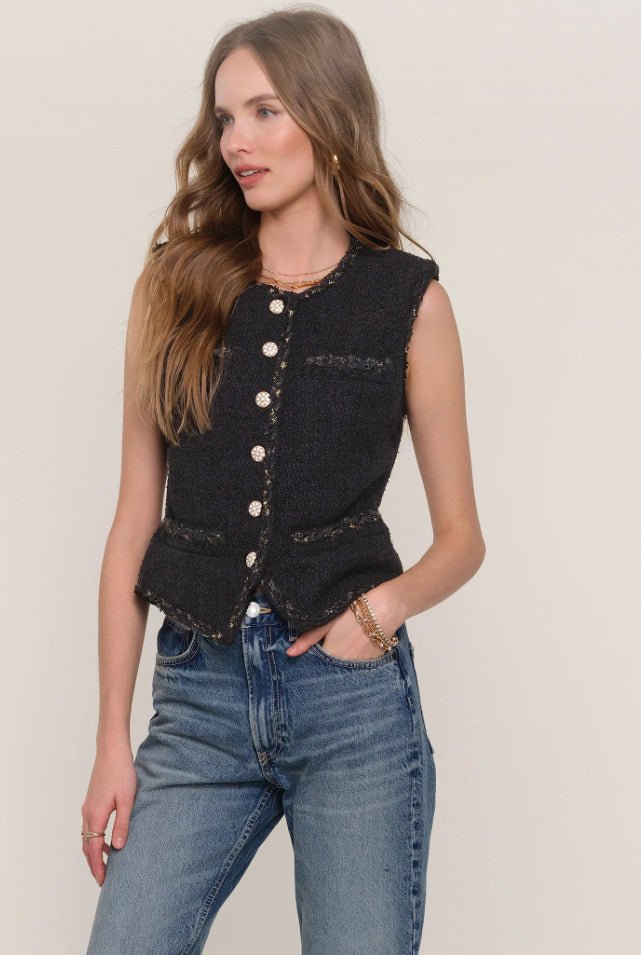 Heartloom Shirley Vest - Fleur - De - Lis Boutique