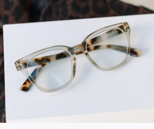 Peepers Lenora Fog/Chai Tortoise - Fleur-De-Lis Boutique