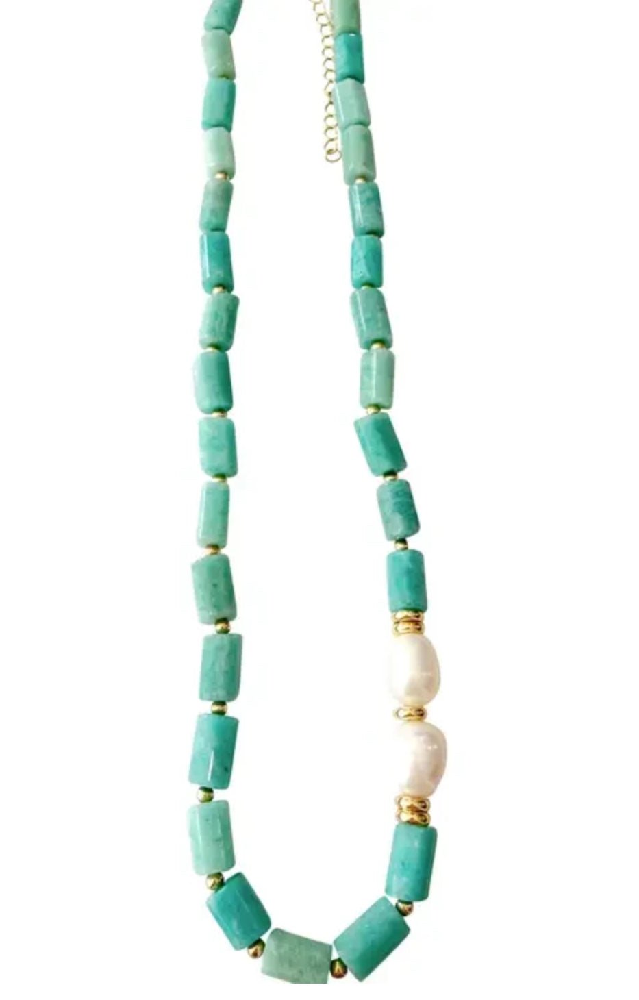 Gemelli Cloud Necklace Mint - Fleur-De-Lis Boutique