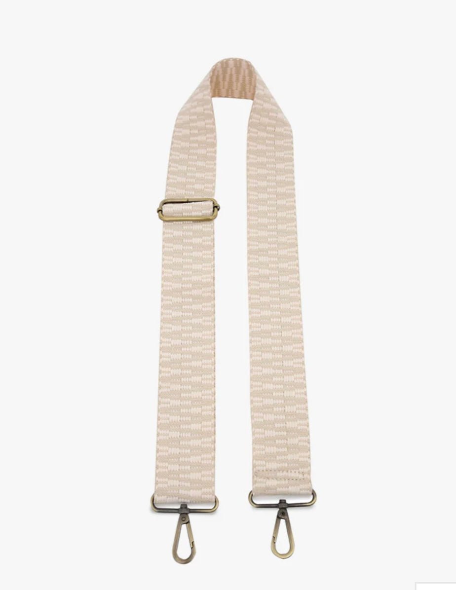 Jen & Co Aztex Guitar Strap Beige - Fleur - De - Lis Boutique