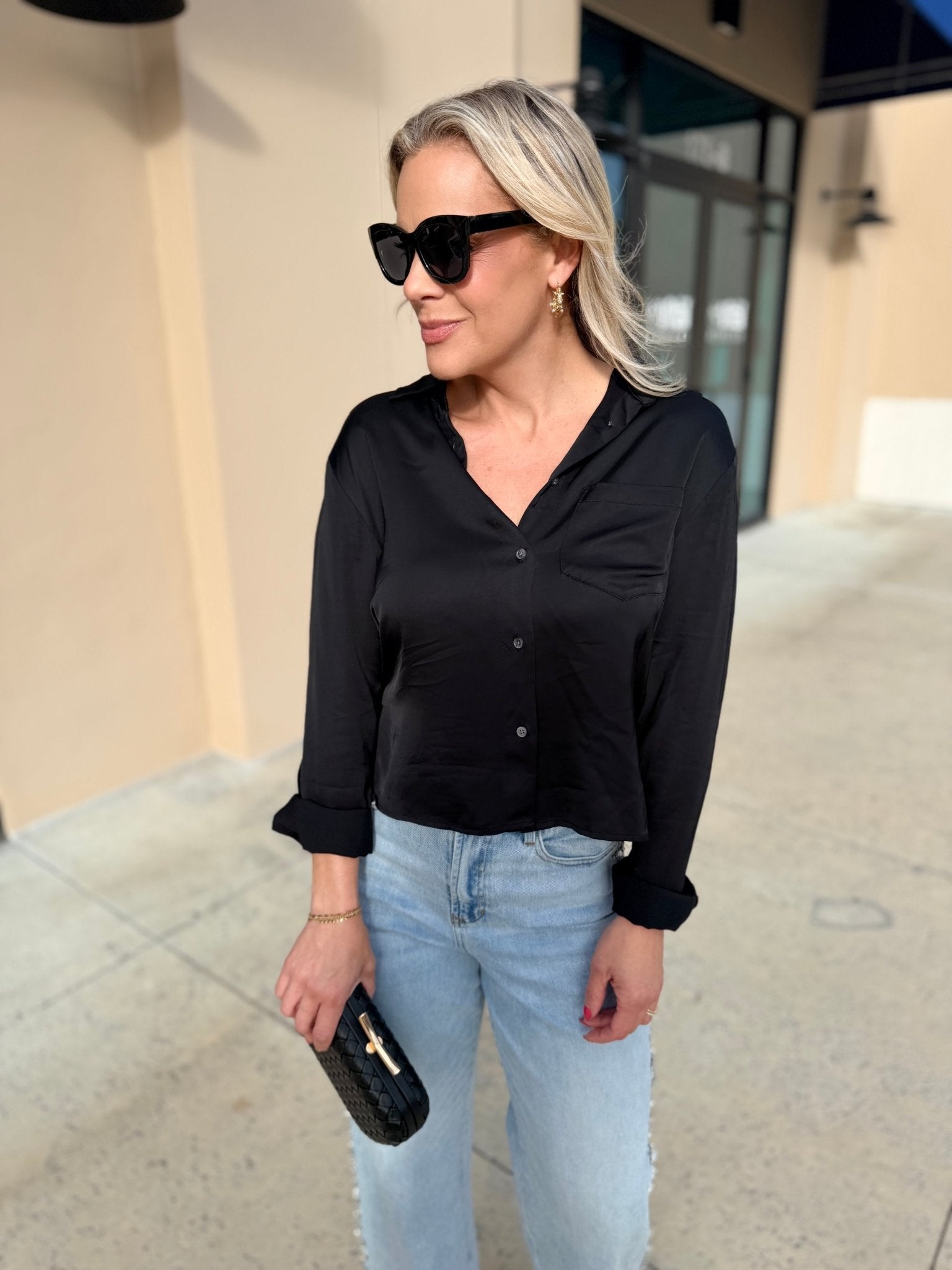 Dear John Maribel Top Black Top - Fleur-De-Lis Boutique