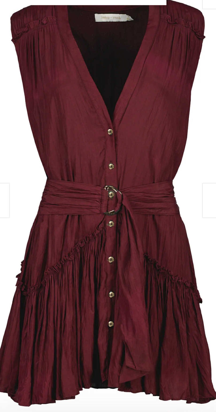 Bishop + Young Bridgette Belted Mini Dress - Fleur - De - Lis Boutique