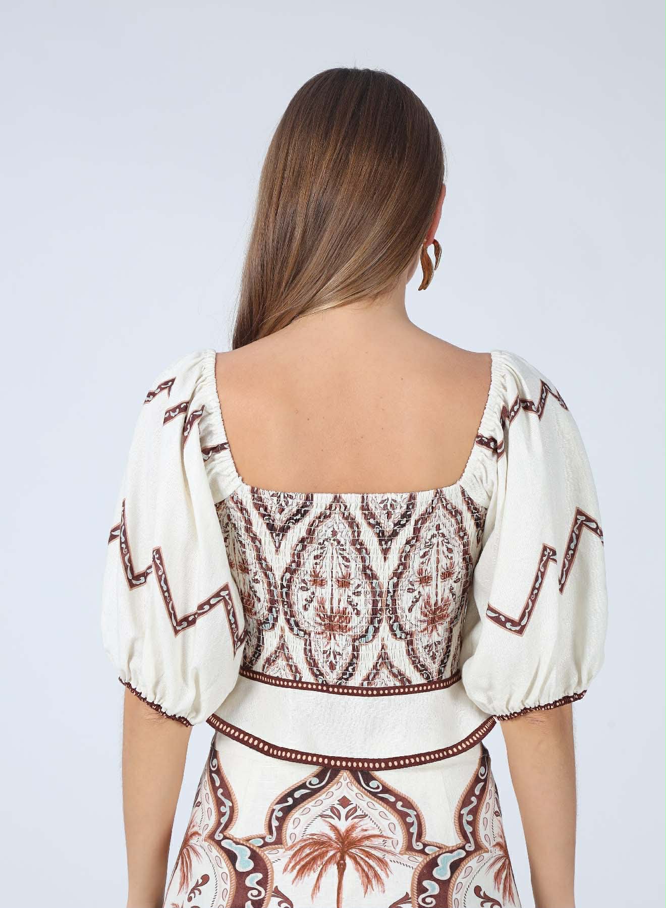 Aylaya Maria Blouse - Fleur-De-Lis Boutique