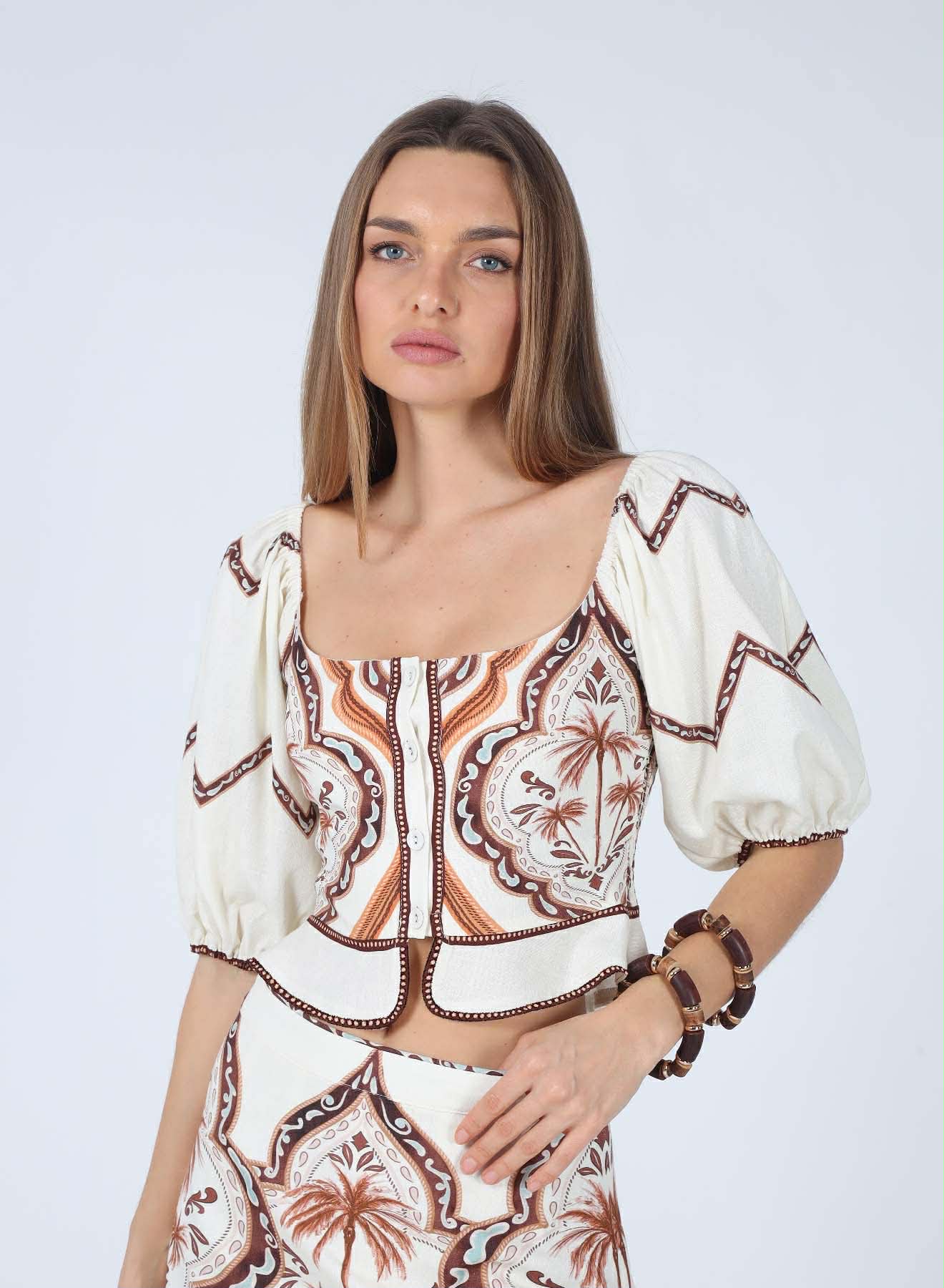 Aylaya Maria Blouse - Fleur-De-Lis Boutique